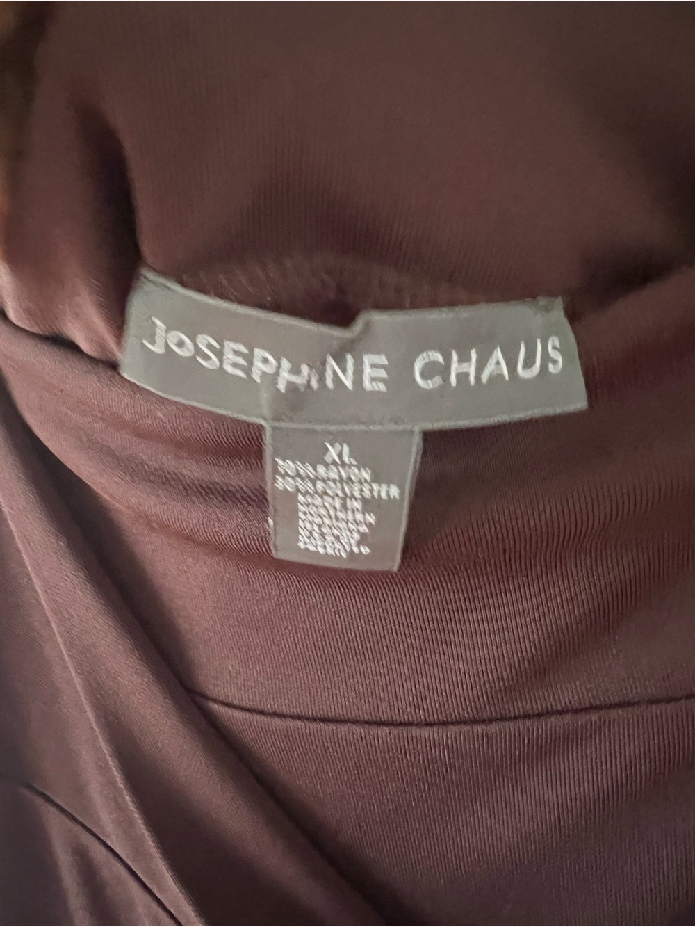 Josephine Chaus Deep brown skirt